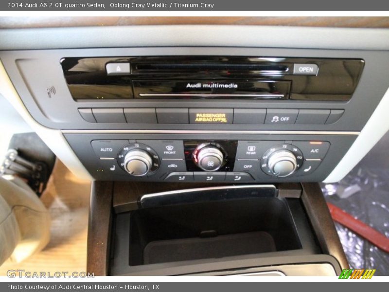 Oolong Gray Metallic / Titanium Gray 2014 Audi A6 2.0T quattro Sedan