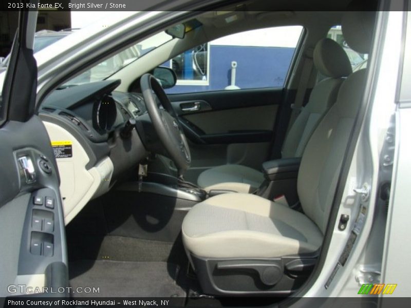 Bright Silver / Stone 2013 Kia Forte EX