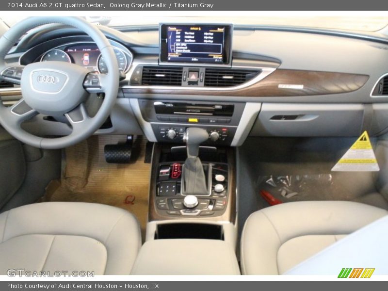 Oolong Gray Metallic / Titanium Gray 2014 Audi A6 2.0T quattro Sedan