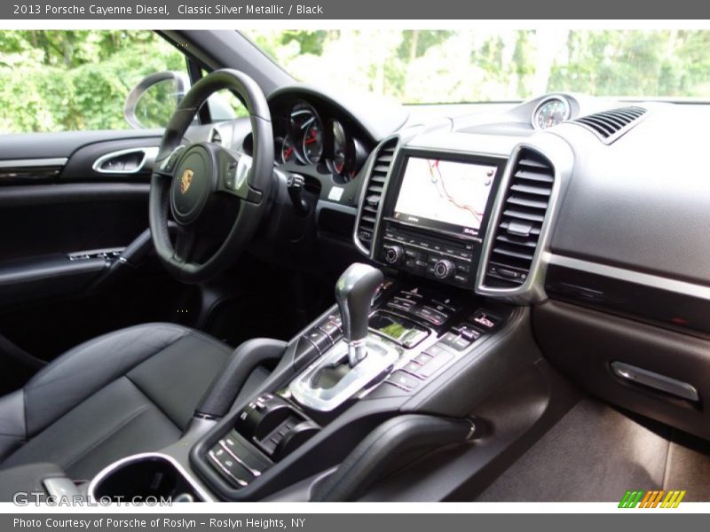 Classic Silver Metallic / Black 2013 Porsche Cayenne Diesel