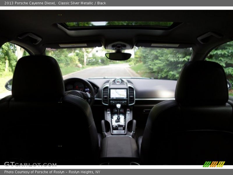 Classic Silver Metallic / Black 2013 Porsche Cayenne Diesel