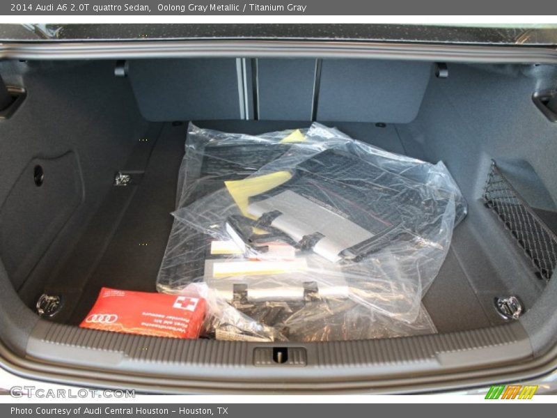 Oolong Gray Metallic / Titanium Gray 2014 Audi A6 2.0T quattro Sedan