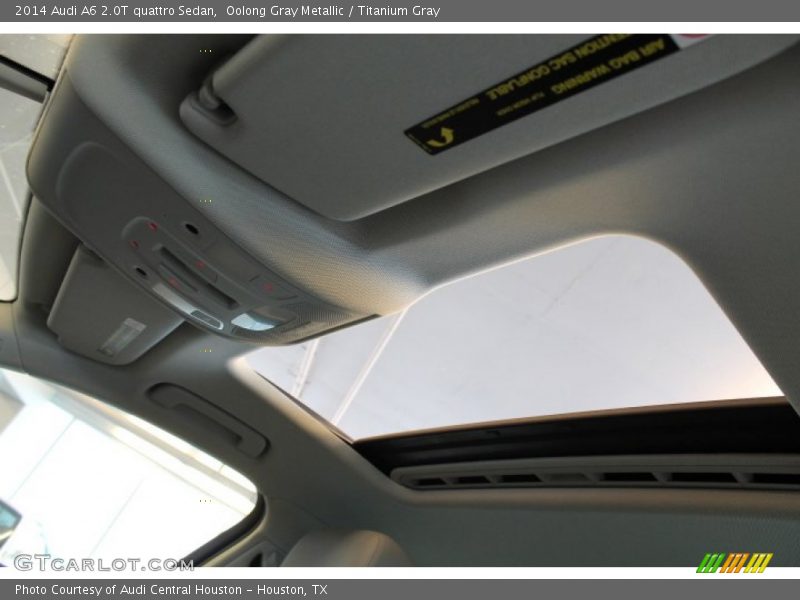 Oolong Gray Metallic / Titanium Gray 2014 Audi A6 2.0T quattro Sedan