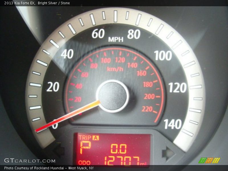 Bright Silver / Stone 2013 Kia Forte EX