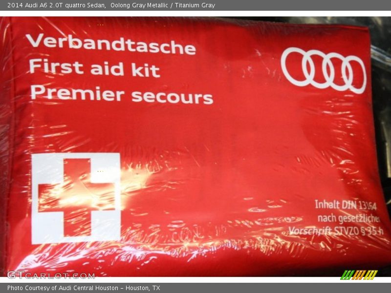Oolong Gray Metallic / Titanium Gray 2014 Audi A6 2.0T quattro Sedan