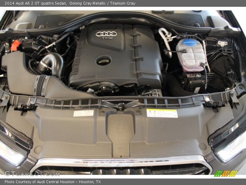 Oolong Gray Metallic / Titanium Gray 2014 Audi A6 2.0T quattro Sedan