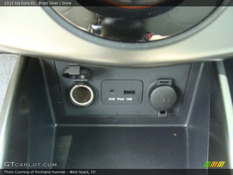 Bright Silver / Stone 2013 Kia Forte EX
