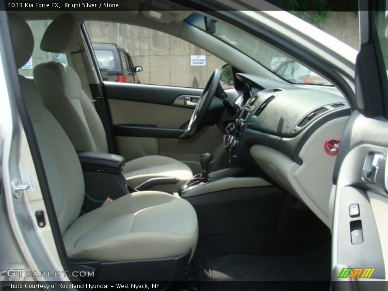 Bright Silver / Stone 2013 Kia Forte EX