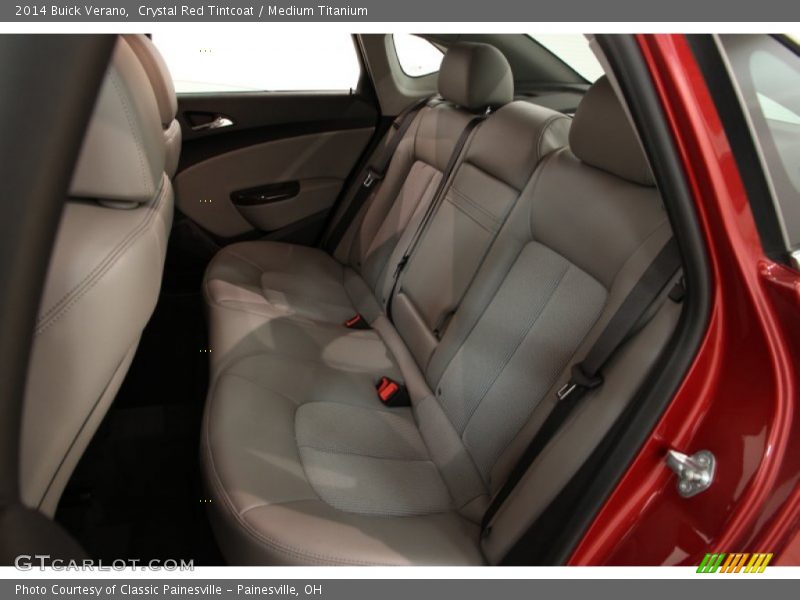 Crystal Red Tintcoat / Medium Titanium 2014 Buick Verano