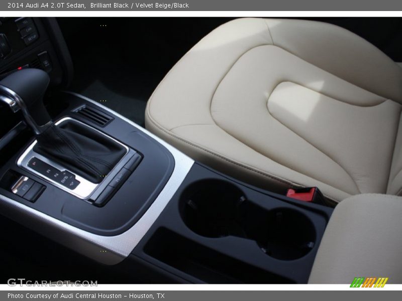 Brilliant Black / Velvet Beige/Black 2014 Audi A4 2.0T Sedan