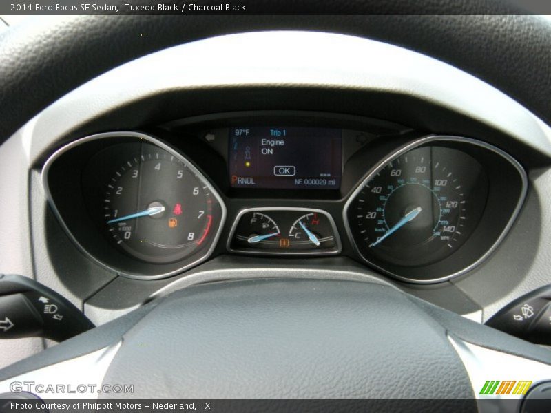 Tuxedo Black / Charcoal Black 2014 Ford Focus SE Sedan
