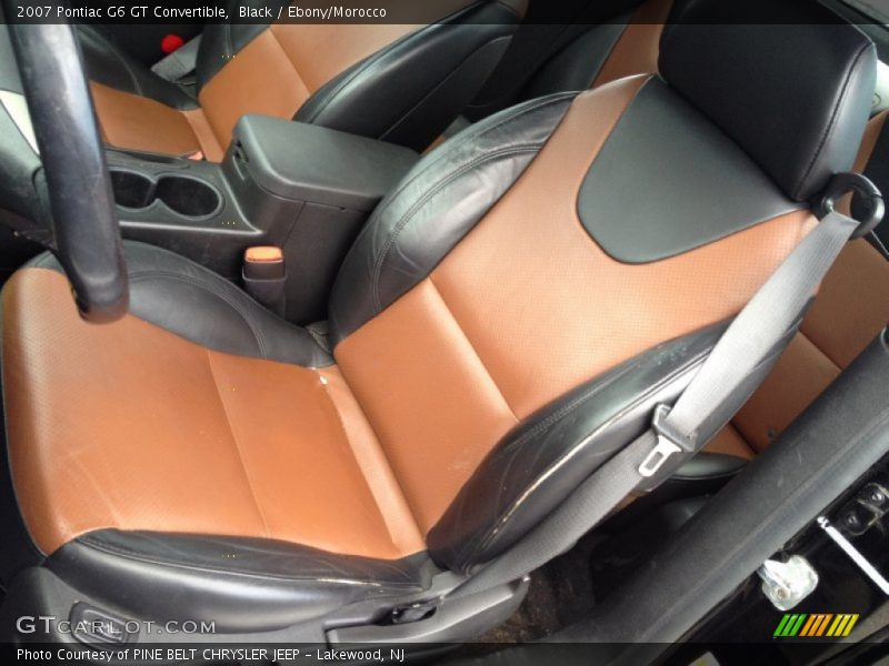 Black / Ebony/Morocco 2007 Pontiac G6 GT Convertible