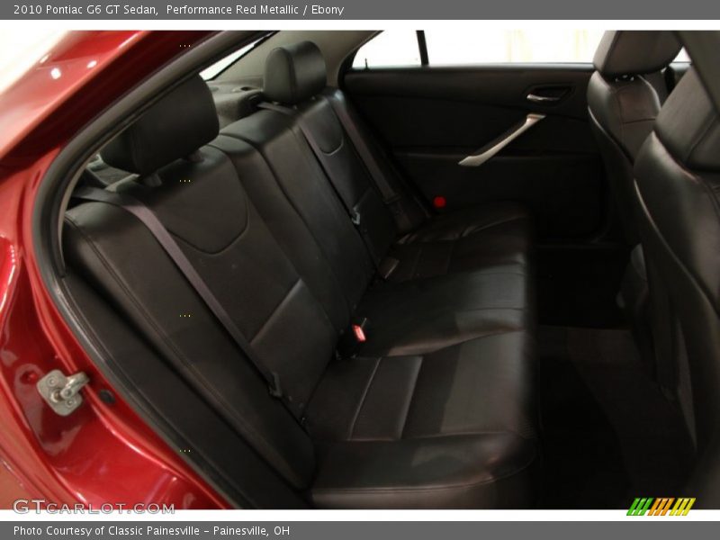 Performance Red Metallic / Ebony 2010 Pontiac G6 GT Sedan