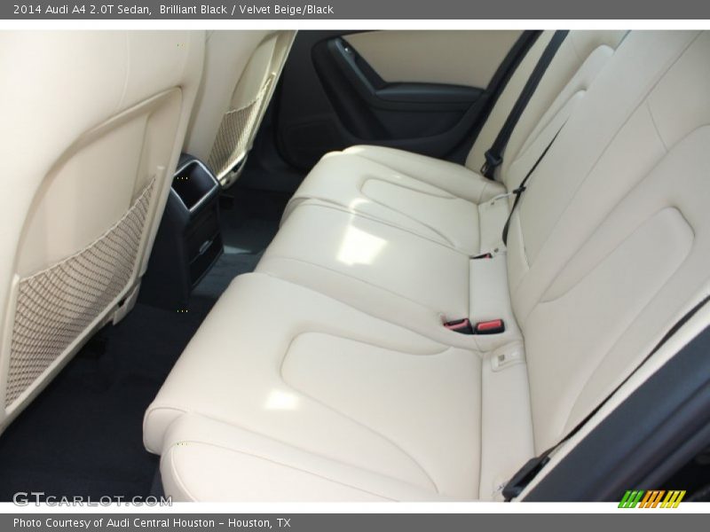 Brilliant Black / Velvet Beige/Black 2014 Audi A4 2.0T Sedan