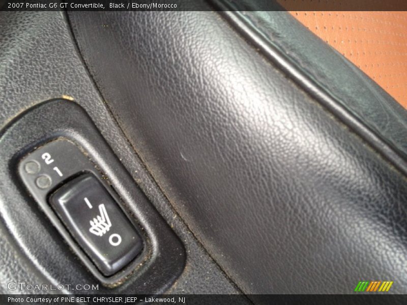 Black / Ebony/Morocco 2007 Pontiac G6 GT Convertible