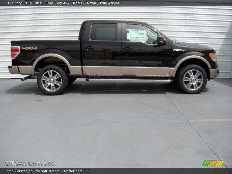 Kodiak Brown / Pale Adobe 2014 Ford F150 Lariat SuperCrew 4x4