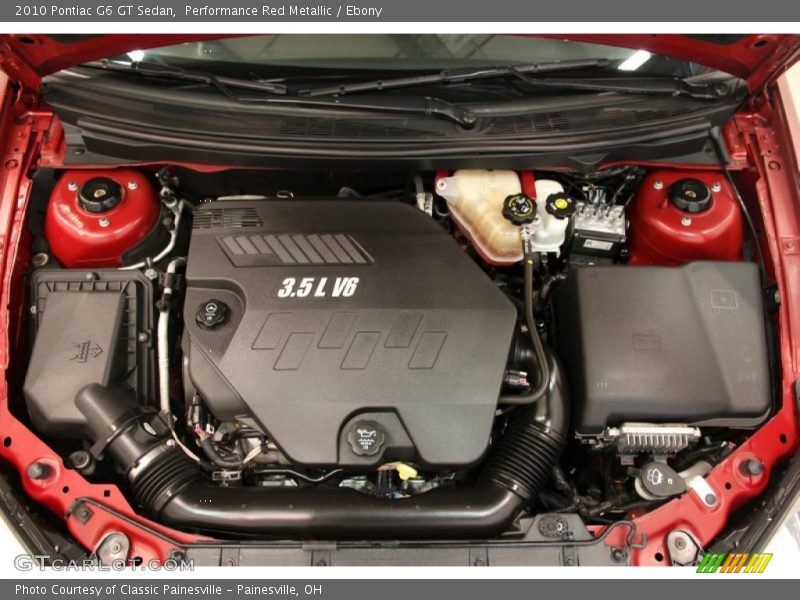 Performance Red Metallic / Ebony 2010 Pontiac G6 GT Sedan