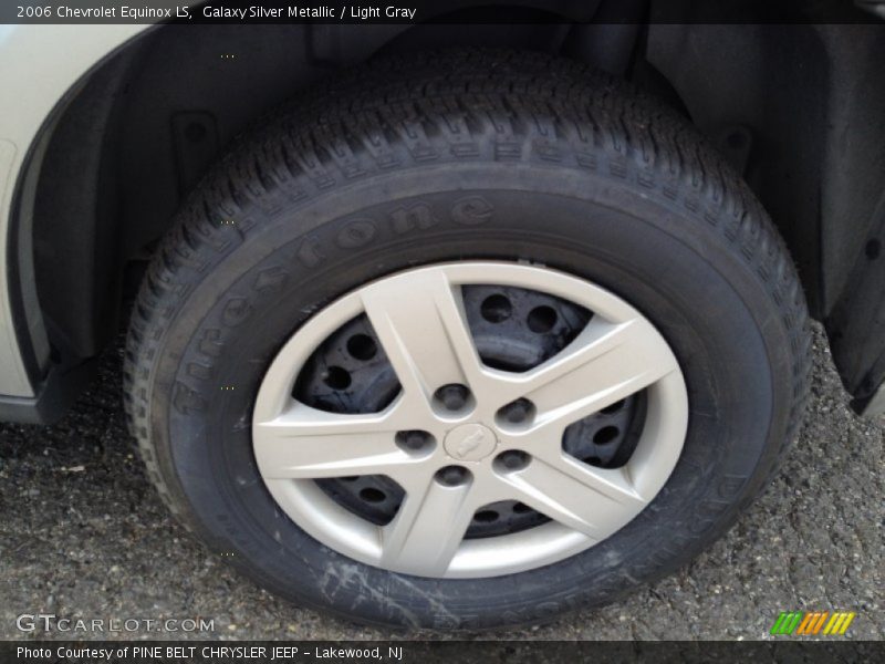 Galaxy Silver Metallic / Light Gray 2006 Chevrolet Equinox LS