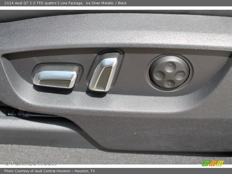 Ice Silver Metallic / Black 2014 Audi Q7 3.0 TFSI quattro S Line Package