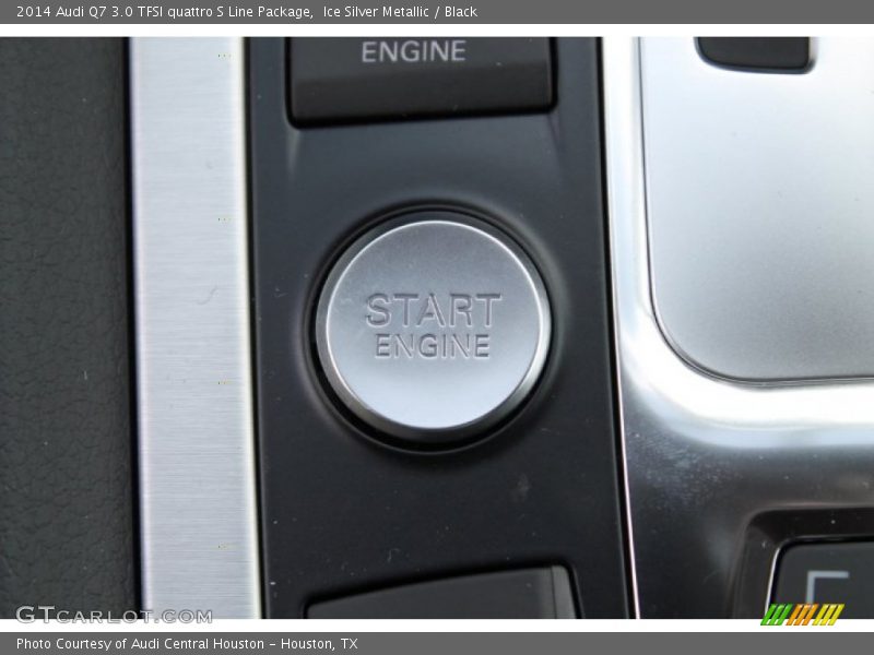 Ice Silver Metallic / Black 2014 Audi Q7 3.0 TFSI quattro S Line Package