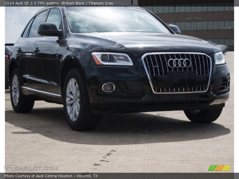 Brilliant Black / Titanium Gray 2014 Audi Q5 2.0 TFSI quattro