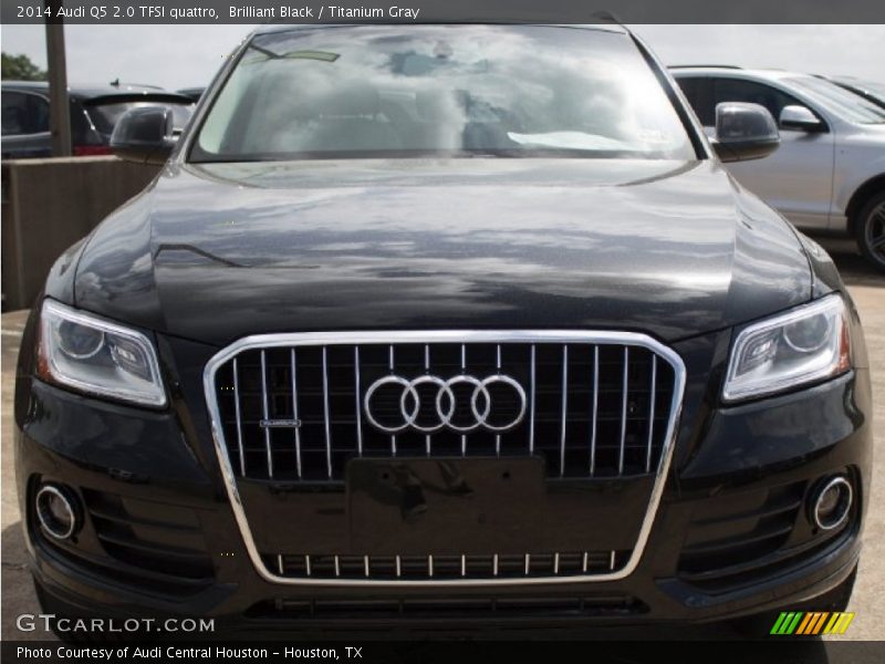 Brilliant Black / Titanium Gray 2014 Audi Q5 2.0 TFSI quattro