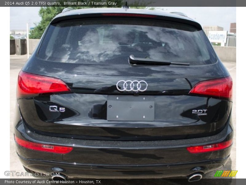 Brilliant Black / Titanium Gray 2014 Audi Q5 2.0 TFSI quattro
