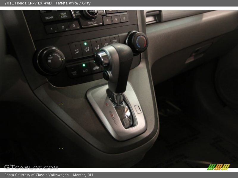 Taffeta White / Gray 2011 Honda CR-V EX 4WD