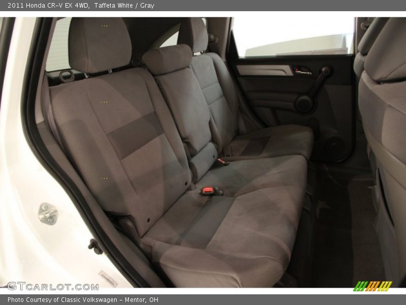 Taffeta White / Gray 2011 Honda CR-V EX 4WD