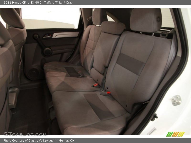 Taffeta White / Gray 2011 Honda CR-V EX 4WD