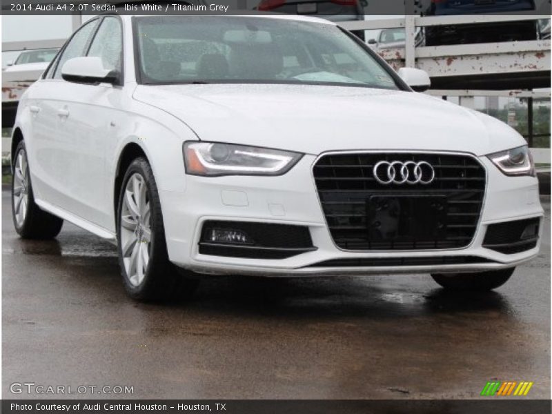 Ibis White / Titanium Grey 2014 Audi A4 2.0T Sedan