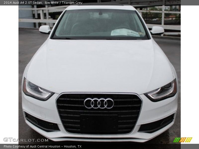 Ibis White / Titanium Grey 2014 Audi A4 2.0T Sedan