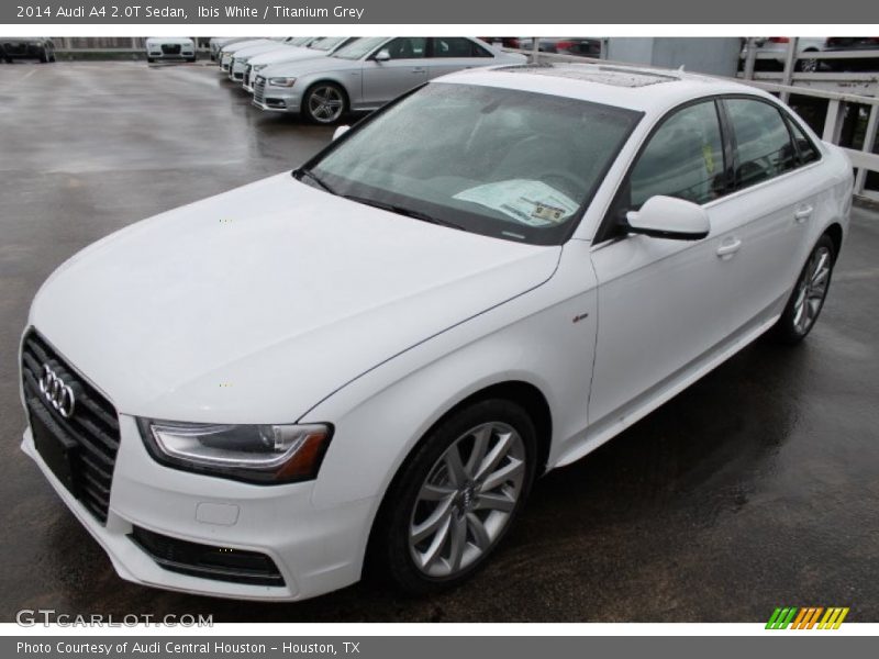 Ibis White / Titanium Grey 2014 Audi A4 2.0T Sedan