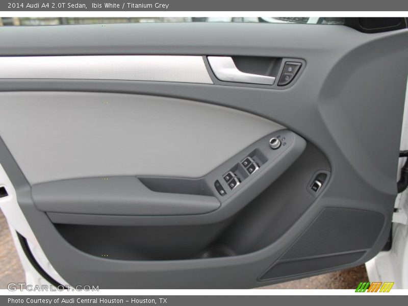 Ibis White / Titanium Grey 2014 Audi A4 2.0T Sedan
