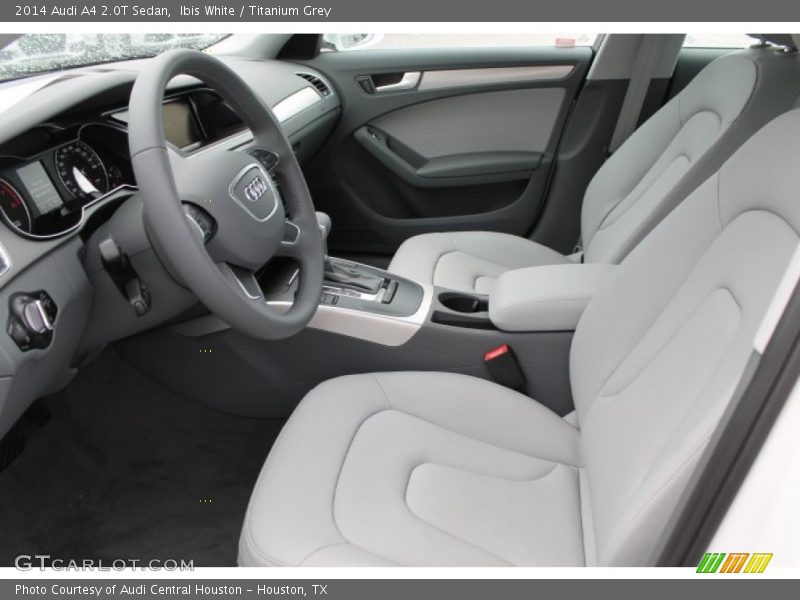 Ibis White / Titanium Grey 2014 Audi A4 2.0T Sedan