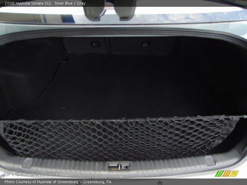 Silver Blue / Gray 2008 Hyundai Sonata GLS