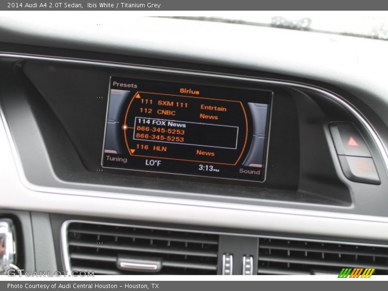 Ibis White / Titanium Grey 2014 Audi A4 2.0T Sedan
