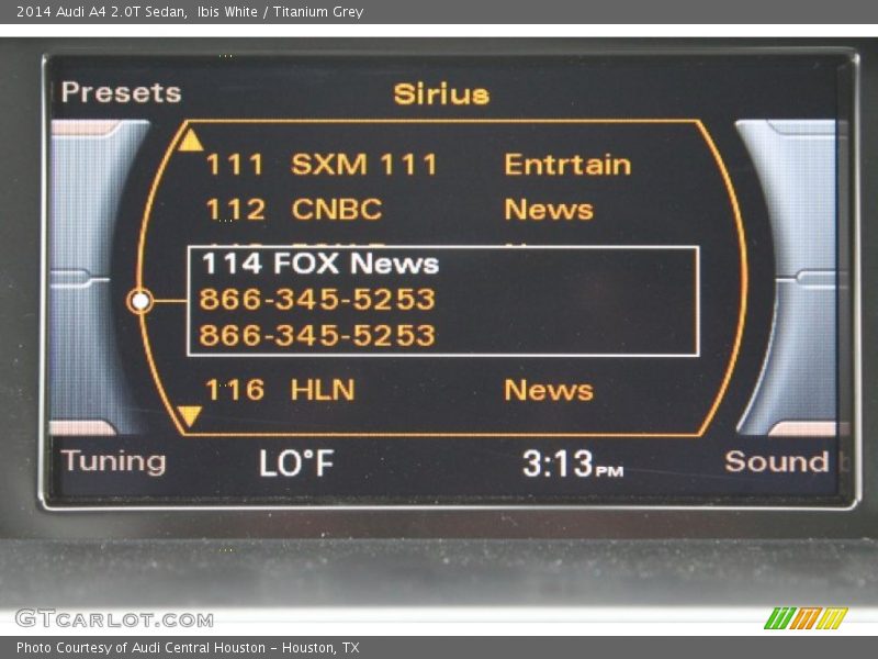 Ibis White / Titanium Grey 2014 Audi A4 2.0T Sedan