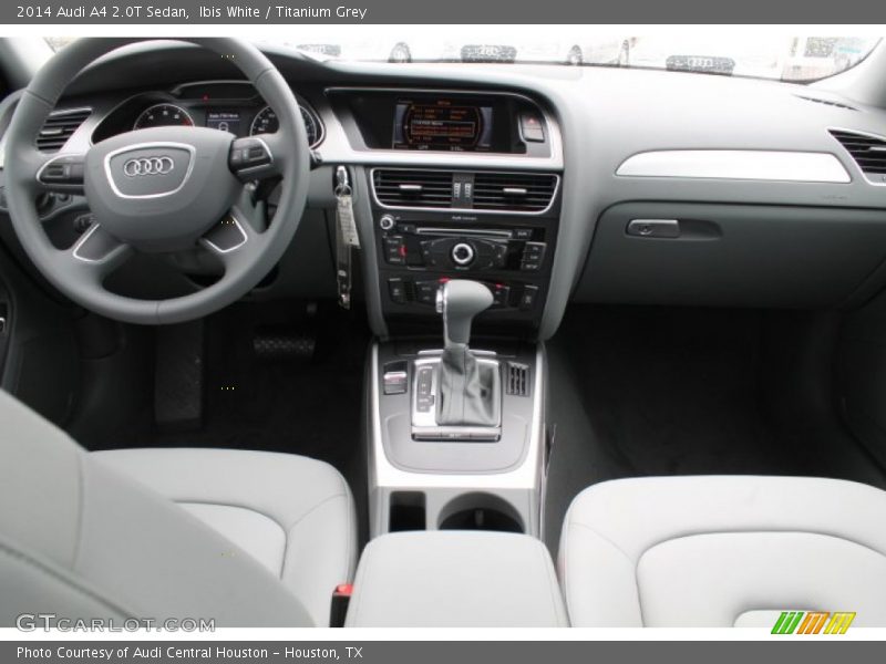 Ibis White / Titanium Grey 2014 Audi A4 2.0T Sedan