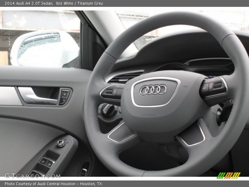 Ibis White / Titanium Grey 2014 Audi A4 2.0T Sedan