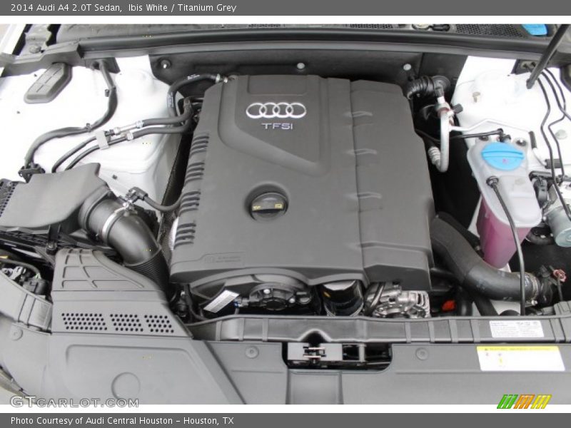 Ibis White / Titanium Grey 2014 Audi A4 2.0T Sedan