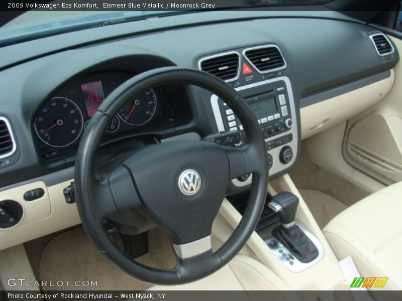 Eismeer Blue Metallic / Moonrock Grey 2009 Volkswagen Eos Komfort