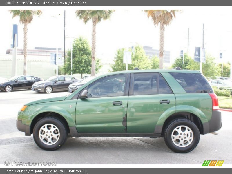 Medium Green / Light Tan 2003 Saturn VUE V6
