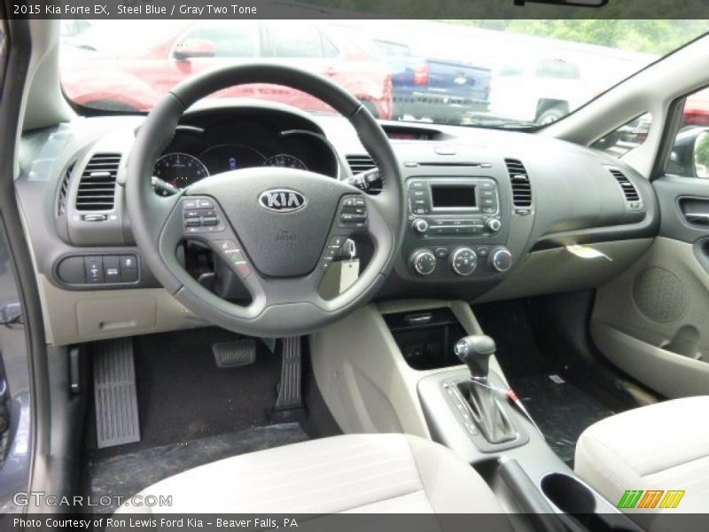 Gray Two Tone Interior - 2015 Forte EX 