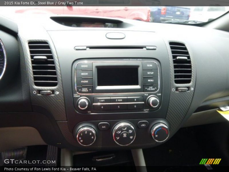 Steel Blue / Gray Two Tone 2015 Kia Forte EX