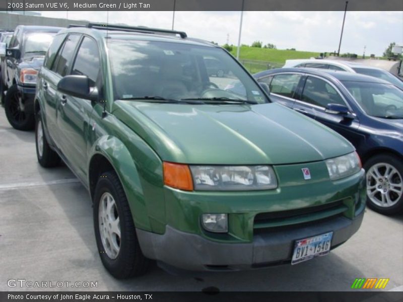 Medium Green / Light Tan 2003 Saturn VUE V6