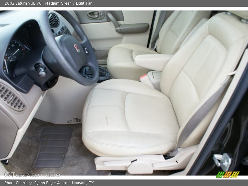 Front Seat of 2003 VUE V6