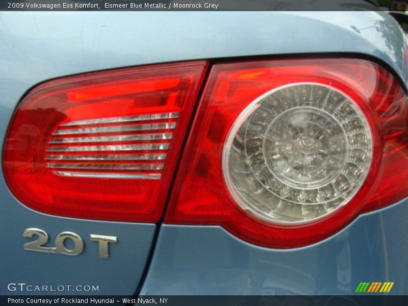 Eismeer Blue Metallic / Moonrock Grey 2009 Volkswagen Eos Komfort