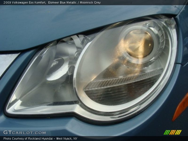 Eismeer Blue Metallic / Moonrock Grey 2009 Volkswagen Eos Komfort