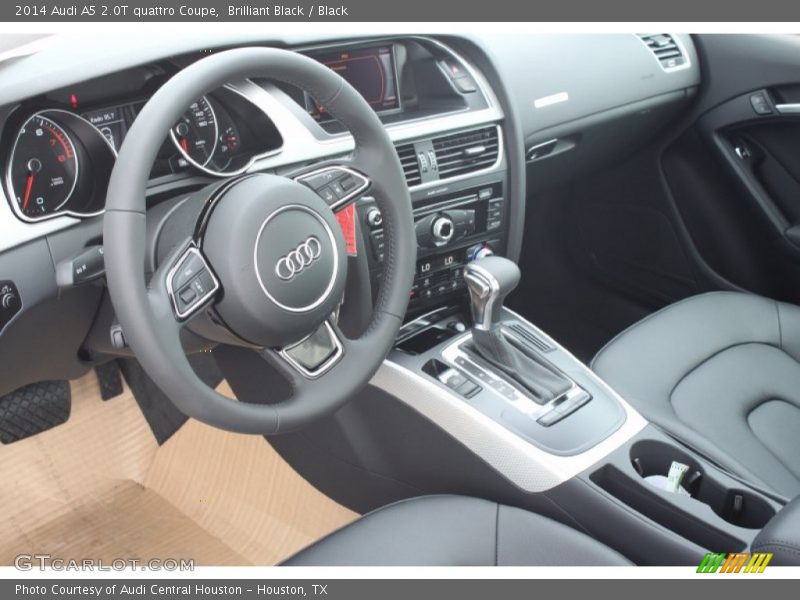 Brilliant Black / Black 2014 Audi A5 2.0T quattro Coupe